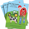On the farm pre-writing activity packet for preschoolers.