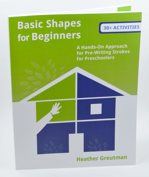 Basic Shapes for Beginners, a hands-on approach to pre-writing strokes for preschoolers.