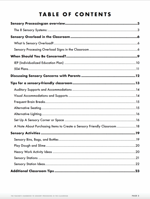 Sensory Essential Collection - Your Digital Library for All Things Sensory - Limited Time Offer! - Image 14