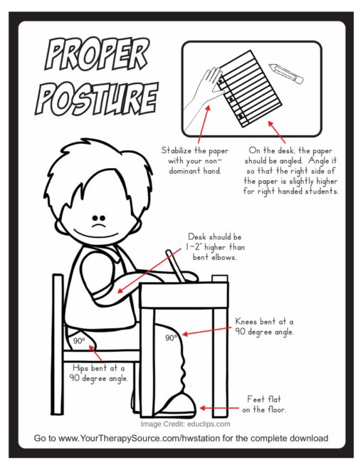 Handwriting Tips Printable Pack - Image 2