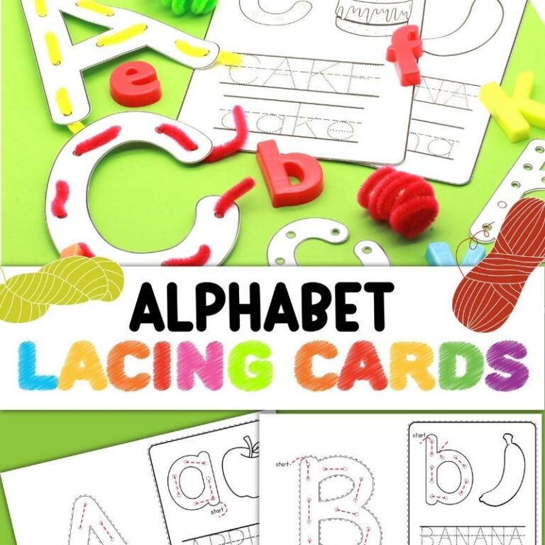 Alphabet Lacing Cards Growing Hands On Kids Store