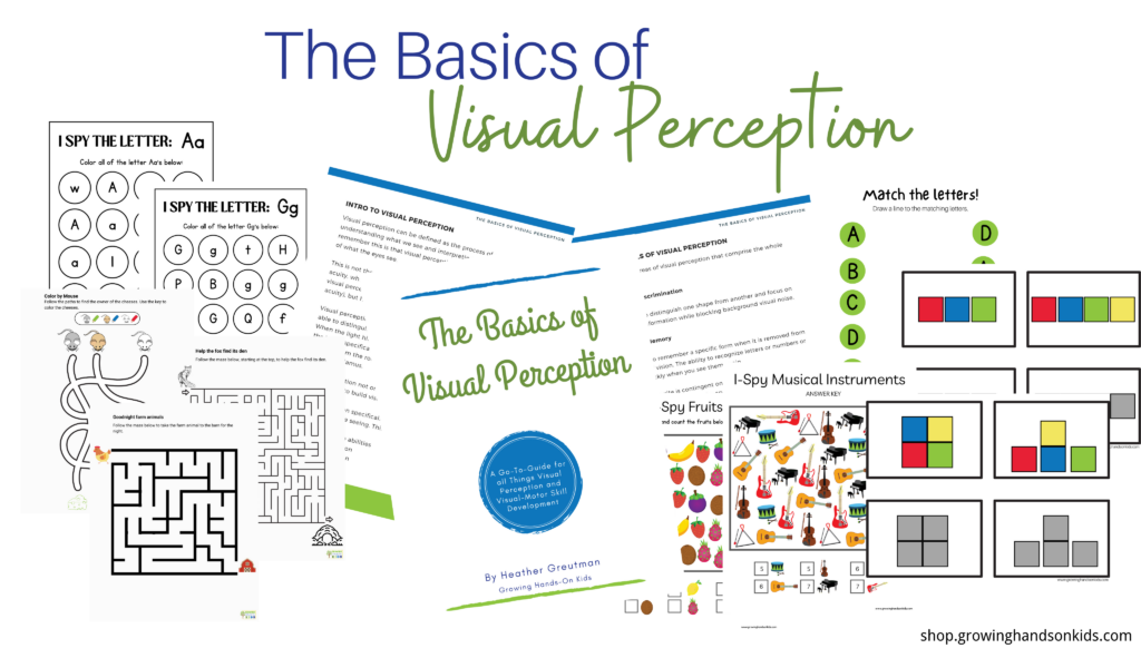 Collage of Basics of Visual Perception